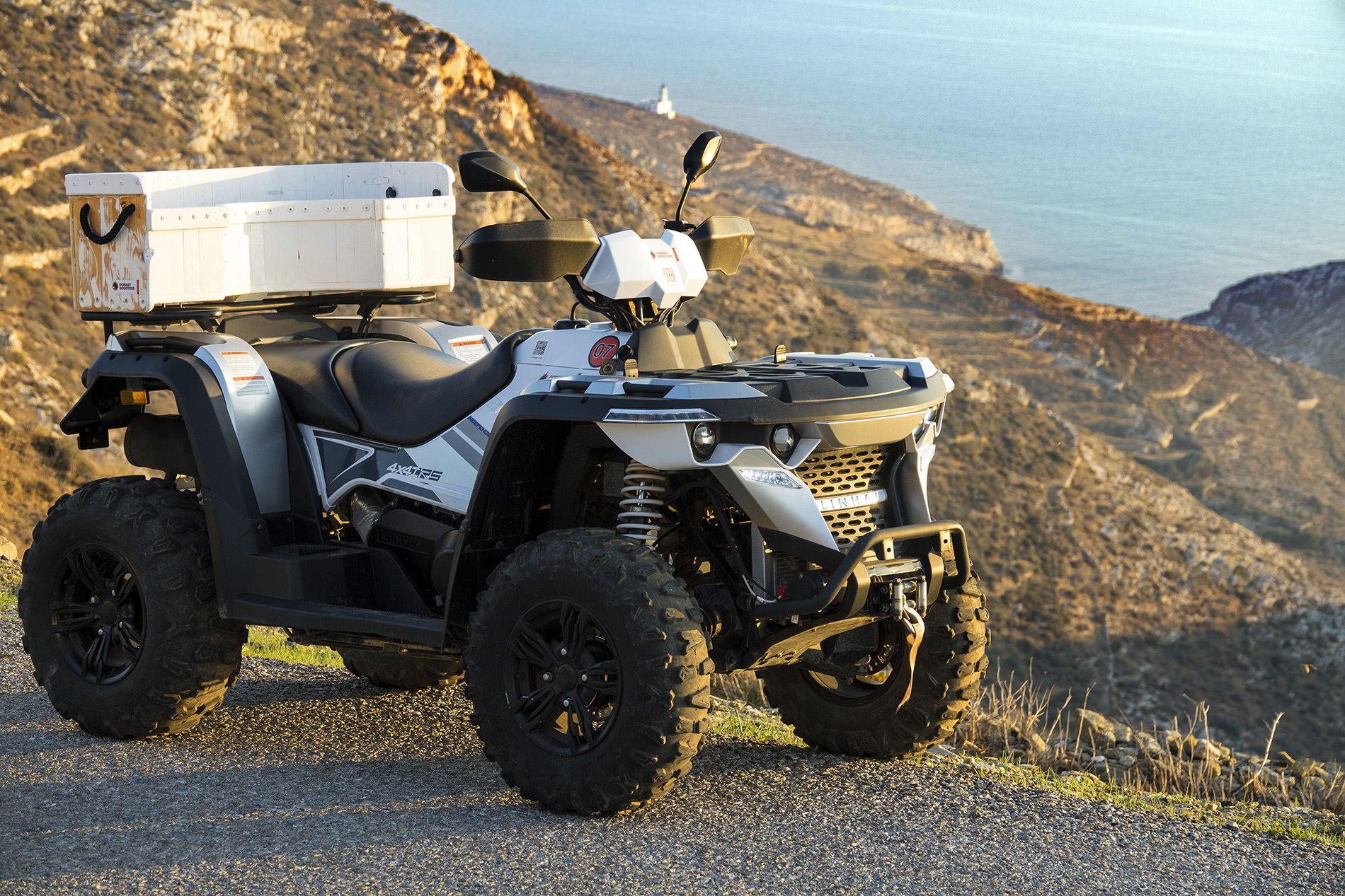 Advanced Scooter & ATV QUAD rental services in Folegandros island