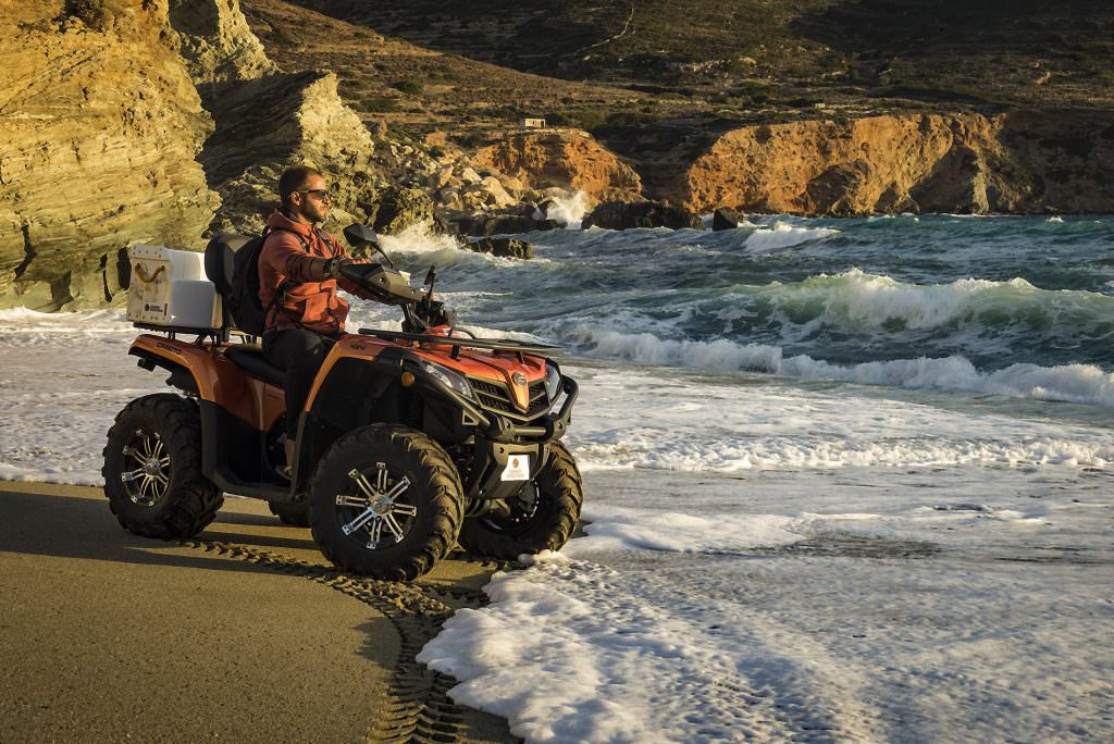 Gallery Donkey Scooters in Folegandros island